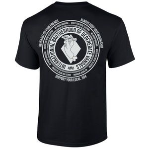New XL Brotherhood Black Graphic T-Shirt
